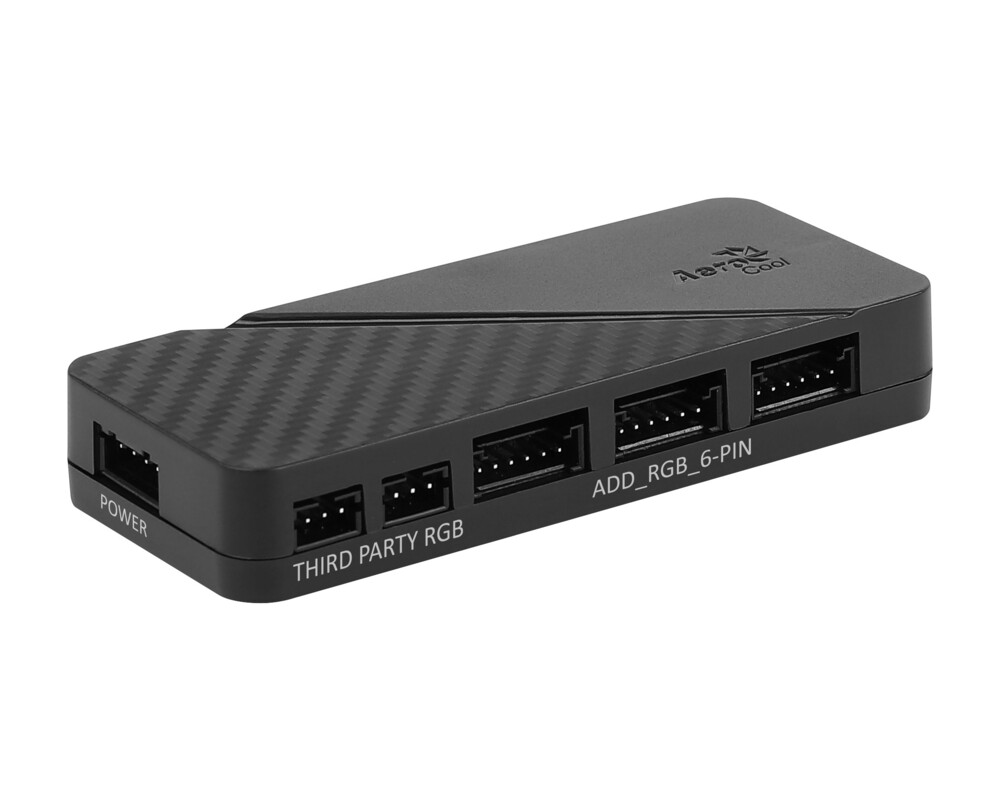 Вентилатор AeroCool комплект вентилатори Pack 3-in-1 3x120mm - DUO 12 Pro - Addressable RGB with Hub 11