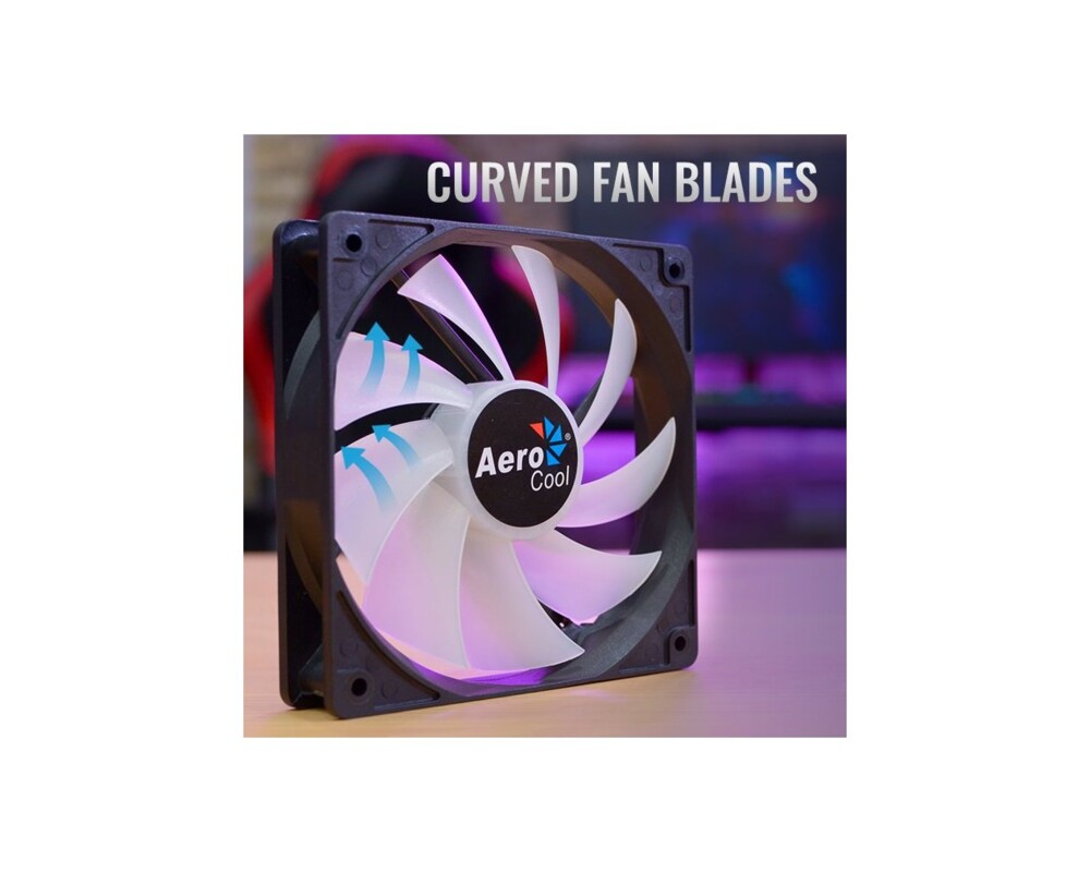 Вентилатор AeroCool 120 mm - Frost 12 - Fixed RGB -... 3
