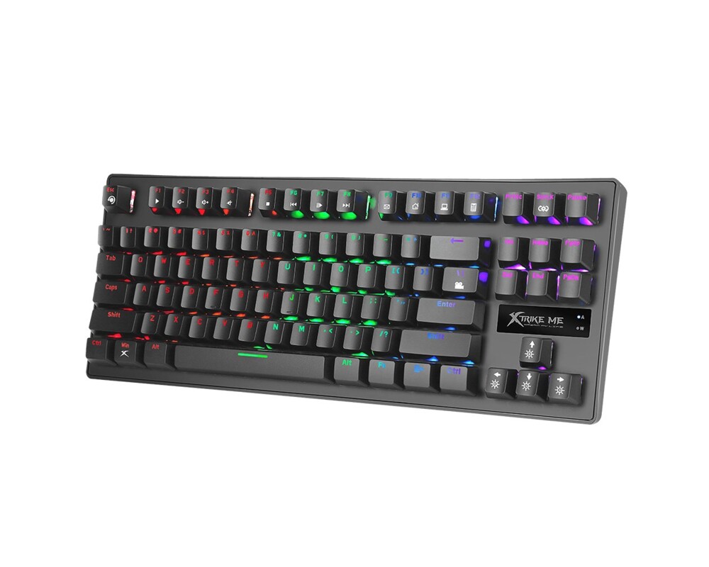 Клавиатура Xtrike ME механична клавиатура Gaming Keyboard Mechanical 87 keys GK-979 - Blue switches 2