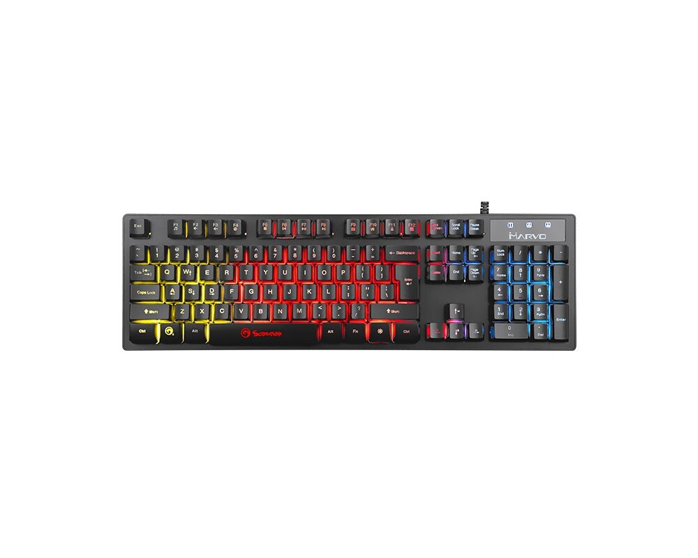 Клавиатура Marvo Геймърски комплект Gaming COMBO KM409 2-in-1 - Keyboard 2