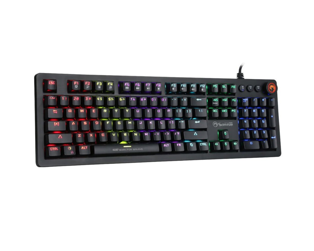 Клавиатура Marvo KG917, Outemu Blue Switches 3