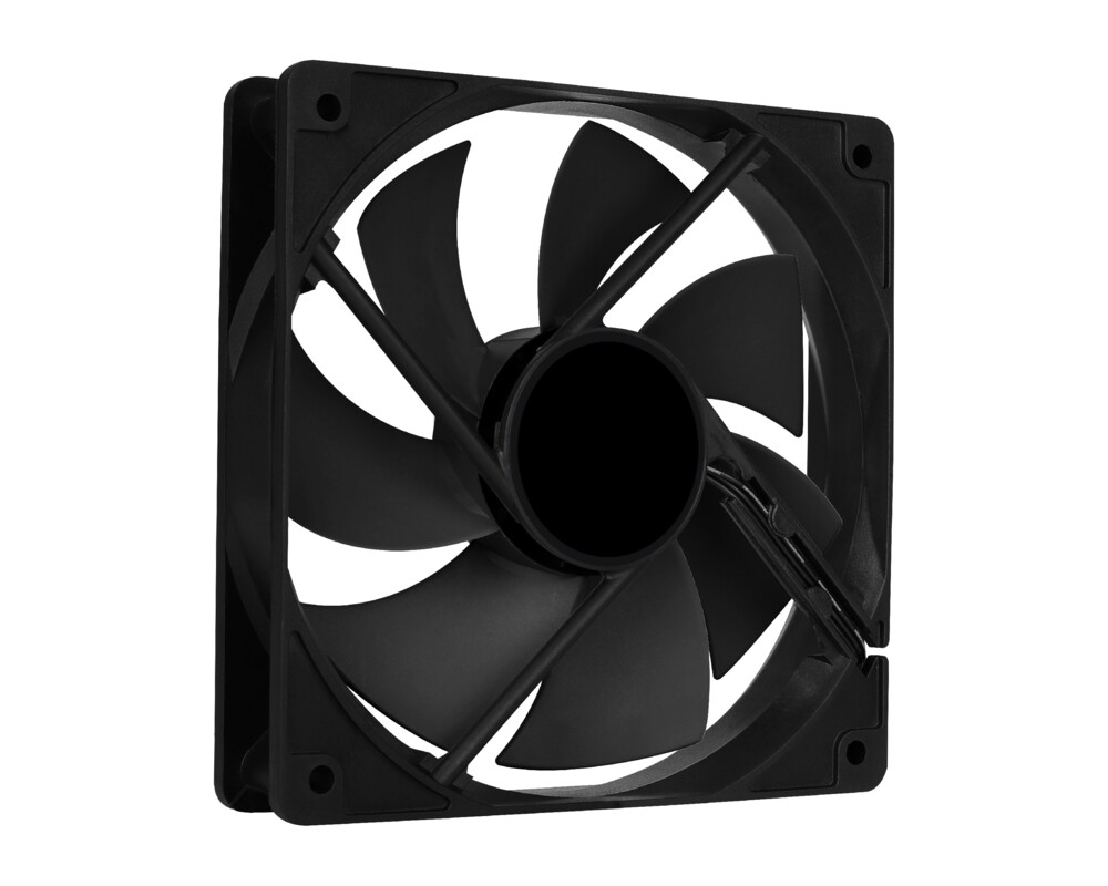 Вентилатор AeroCool 120mm - Force 12 PWM - Black -... 6