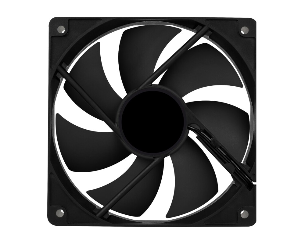Вентилатор AeroCool 120mm - Force 12 PWM - Black -... 3