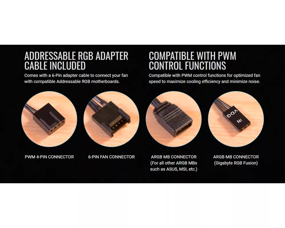 Вентилатор AeroCool 120mm addressable RGB - ECLIPSE... 4