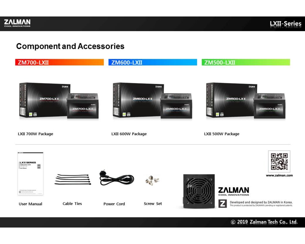 Захранване Zalman 700W APFC ZM700-LXII 19