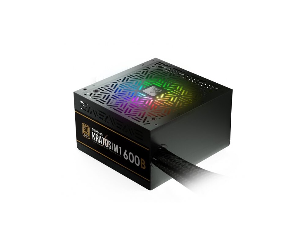 Захранване Gamdias 600W Bronze Addressable RGB - KR... 3