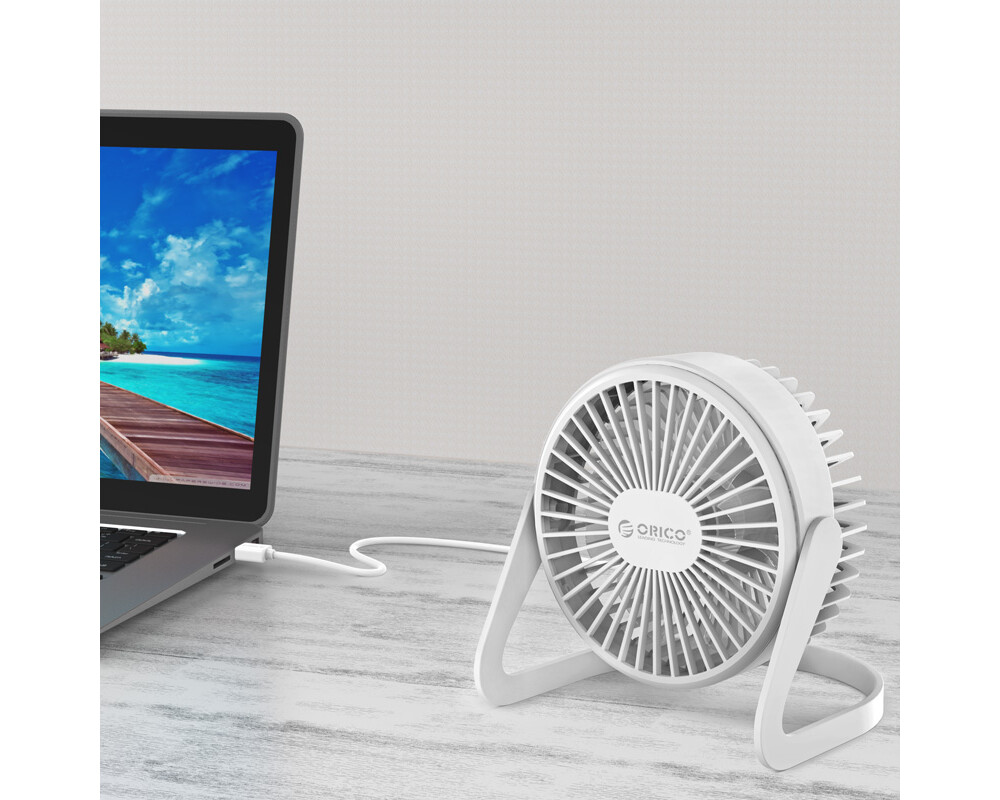 Вентилатор Orico за бюро Desktop USB - FT1-2-WH-PRO 5