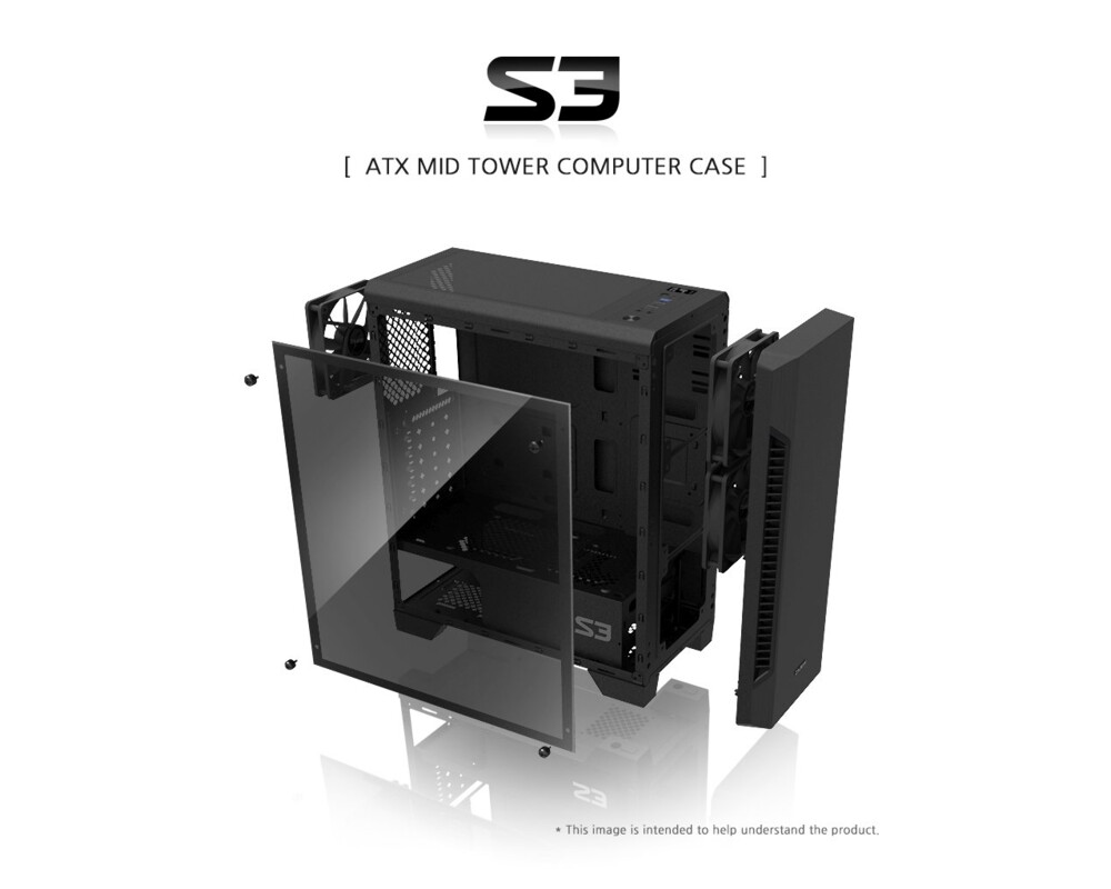 Кутия Zalman ATX - ZM-S3 15