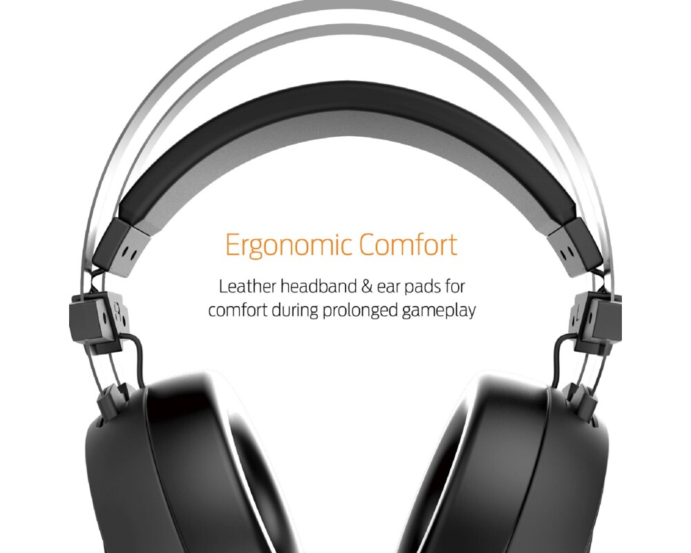 Слушалки Gamdias Gaming Heaphones - HEBE E1 RGB 4