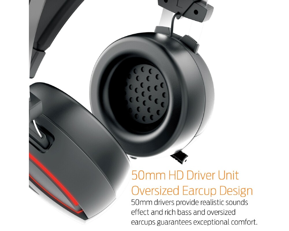 Слушалки Gamdias Gaming Heaphones - HEBE E1 RGB 6