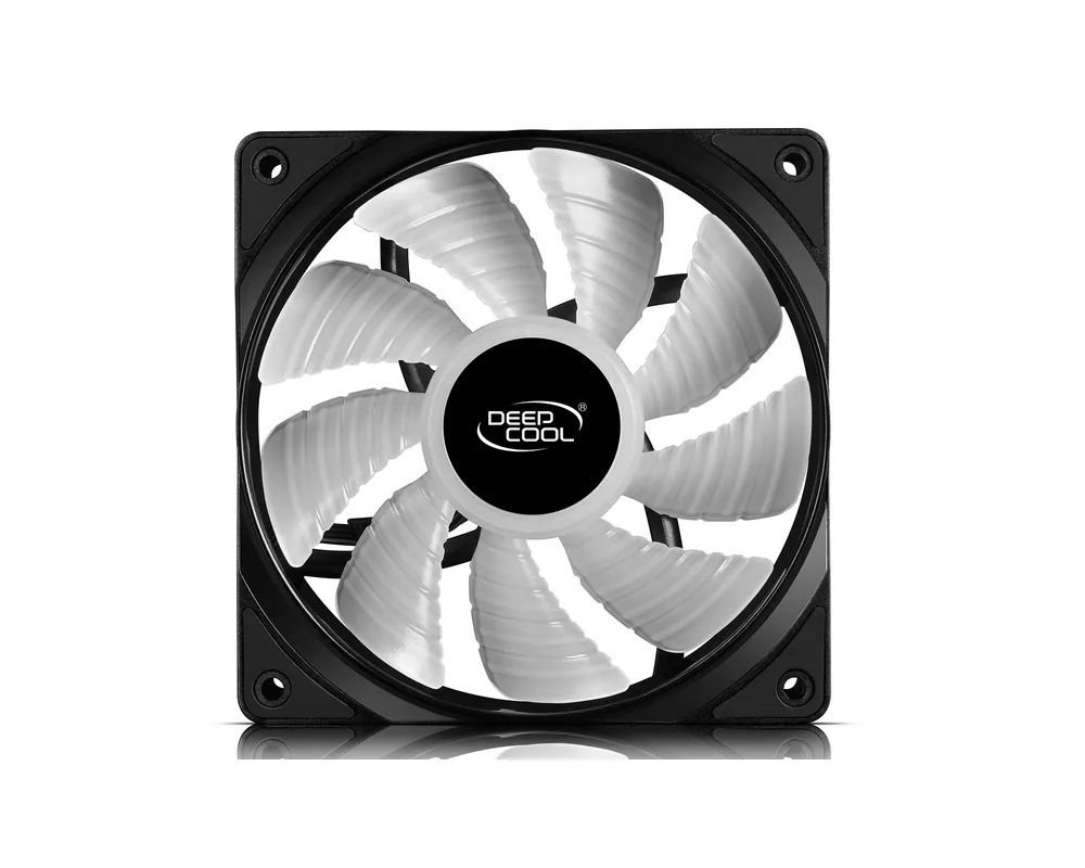 Вентилатор DeepCool светещ 120mm RF120 - RGB Led wi... 2