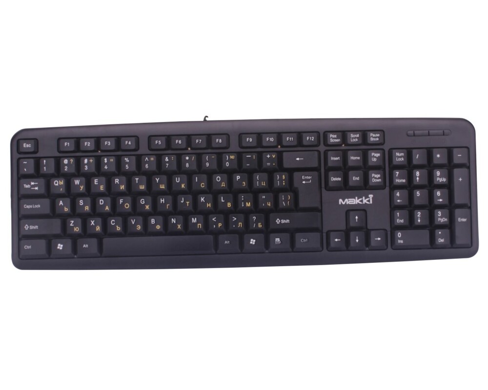 Клавиатура Makki кирилизирана USB BG - MAKKI-KB-003 2
