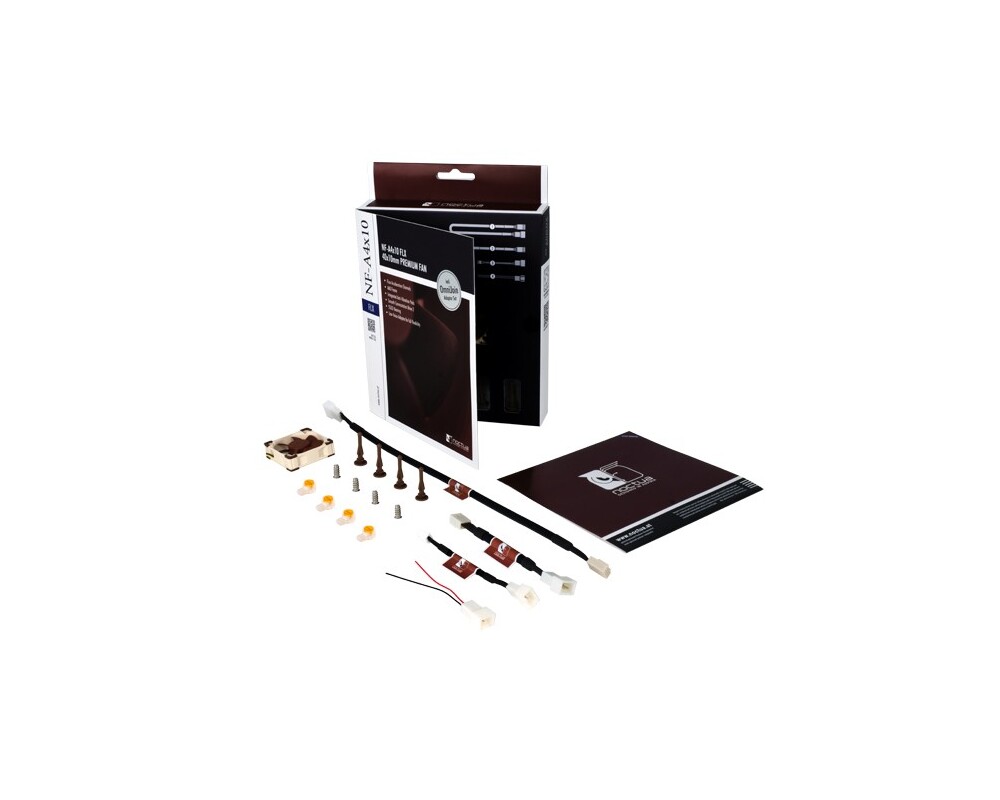 Вентилатор Noctua 40x40x10 4500/3700rpm NF-A4x10 FL... 4