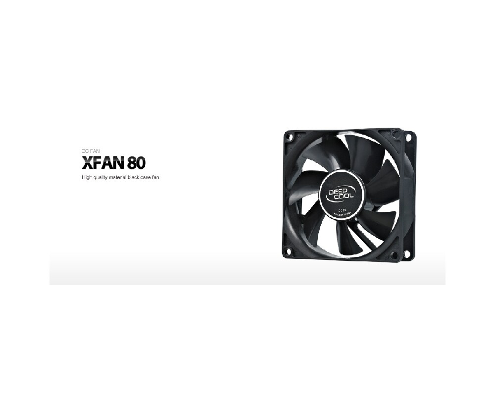 Вентилатор DeepCool 80mm Xfan 80 - 1800rpm 3