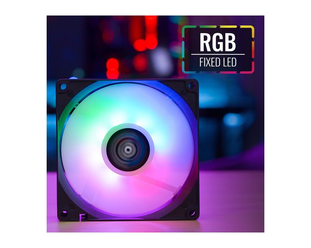 Вентилатор AeroCool 92 mm - Frost 9 - Fixed RGB - A... 2