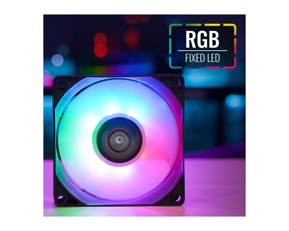 Вентилатор AeroCool 80 mm - Frost 8 - Fixed RGB - A... 2