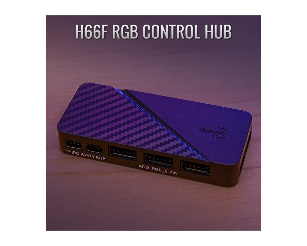 Вентилатор AeroCool комплект вентилатори Pack 3-in-1 3x120mm - Saturn 12F ARGB Pro - Addressable RGB with Hub 6