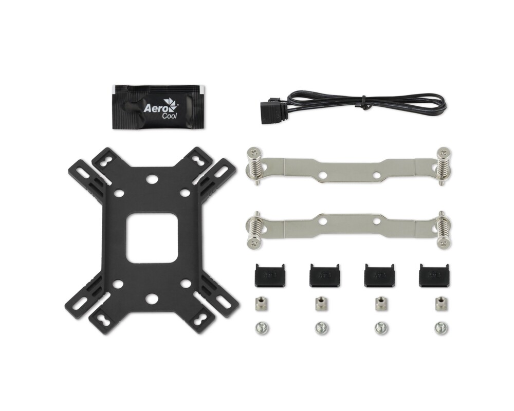 Охладител за процесор AeroCool - Cylon 4F BLACK aRGB PWM - ACT... 16