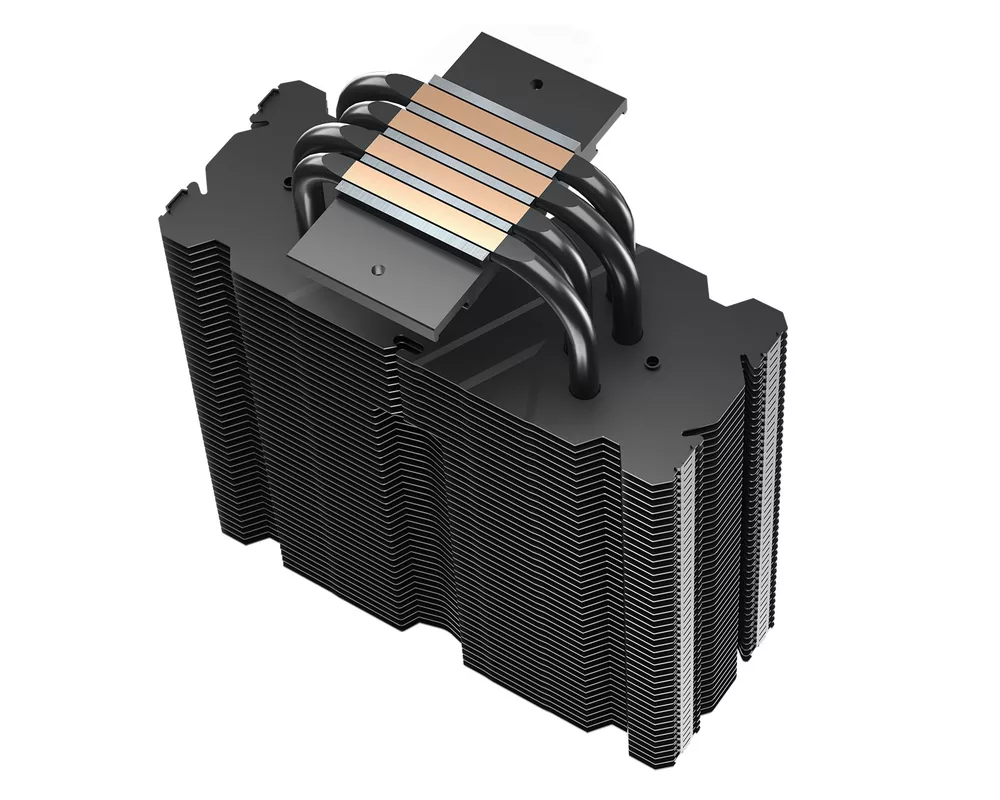 Охладител за процесор DeepCool GAMMAXX GTE V2 BLACK - LGA1200/... 7