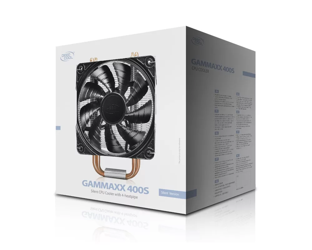 Охладител за процесор DeepCool GAMMAXX 400S Silent Version 8