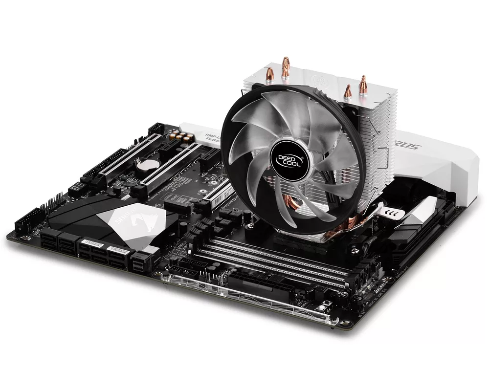 Охладител за процесор DeepCool GAMMAXX 300B Blue LED 1151/775/... 12
