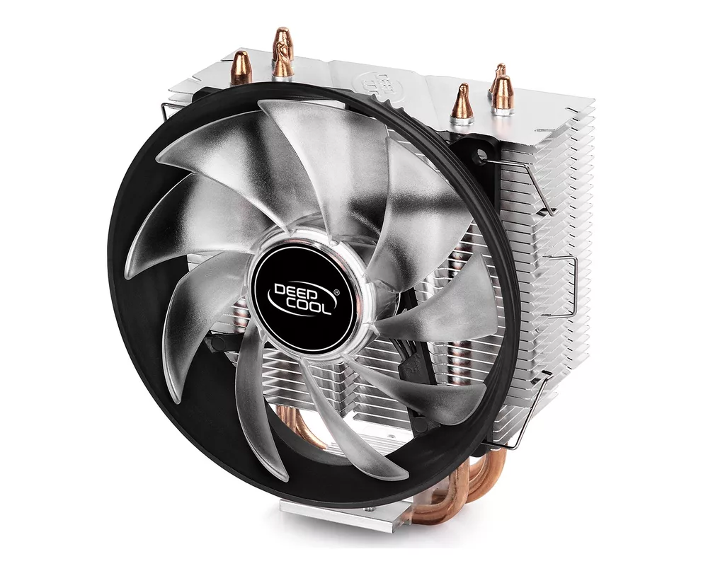 Охладител за процесор DeepCool GAMMAXX 300B Blue LED 1151/775/... 2