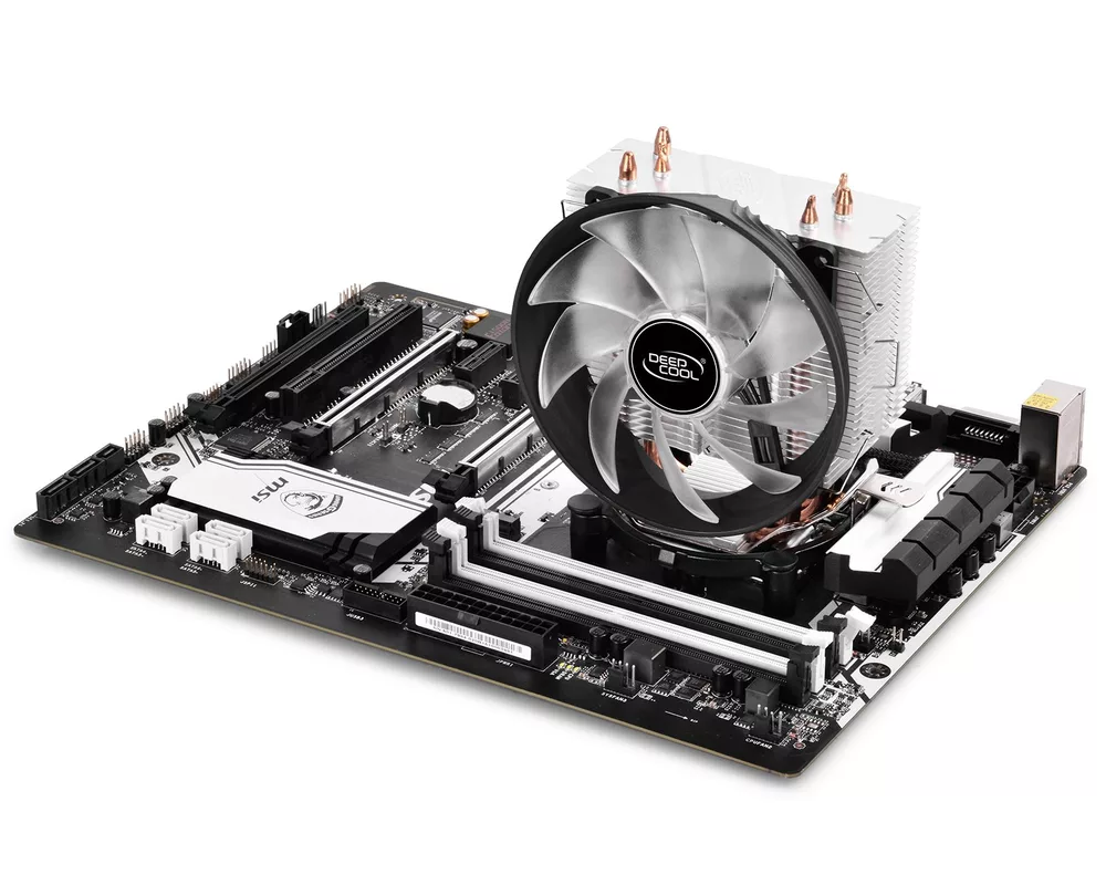 Охладител за процесор DeepCool GAMMAXX 300B Blue LED 1151/775/... 10
