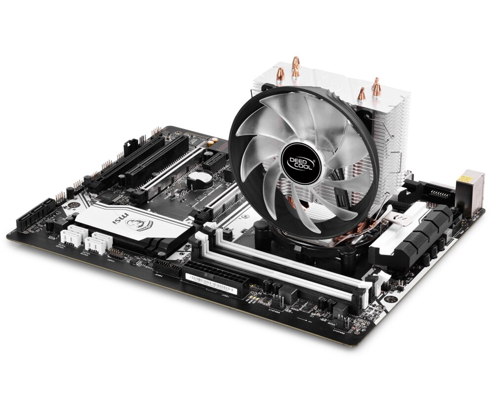 Охладител за процесор Охладител за Intel и AMD процесори DeepCool Gammaxx 300 Red 10