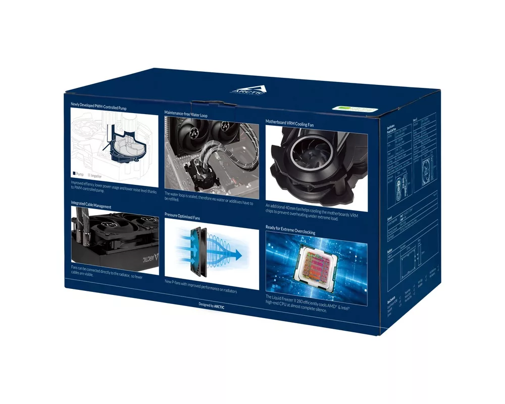 Охладител за процесор Arctic Liquid Freezer II - 280 8