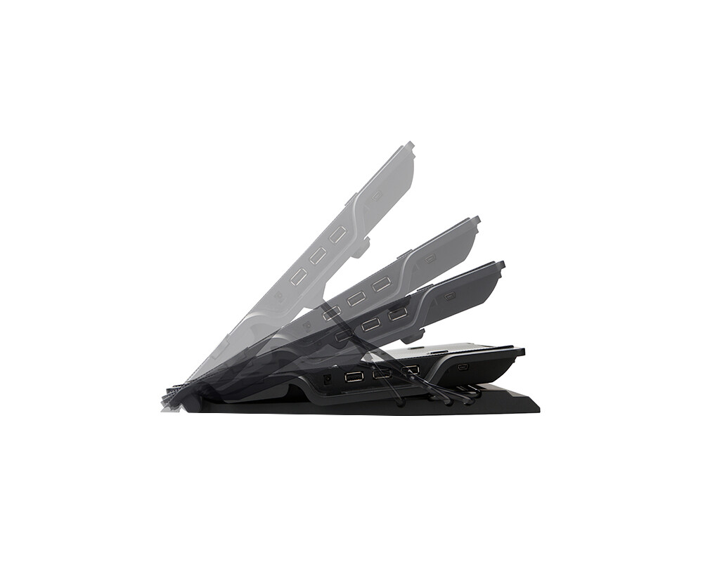 Охлаждаща подложка Zalman 17" Black ZM-NS2000 4