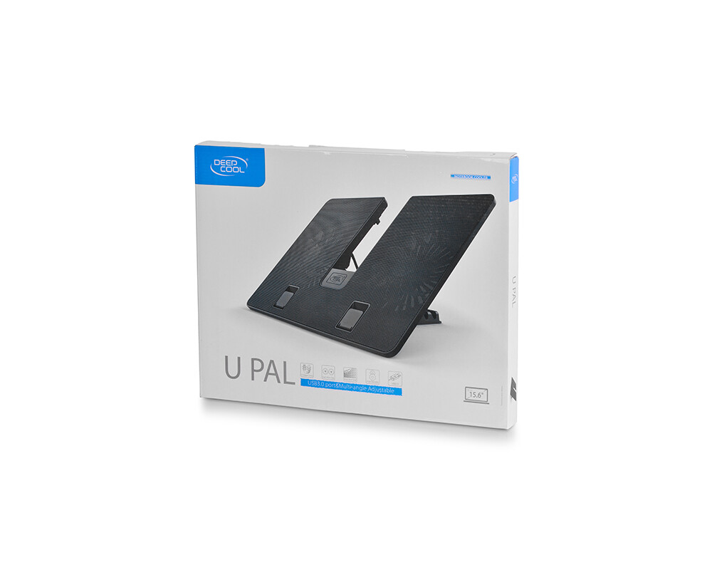 Охлаждаща подложка DeepCool U-PAL 15.6" USB3.0 - Black 11