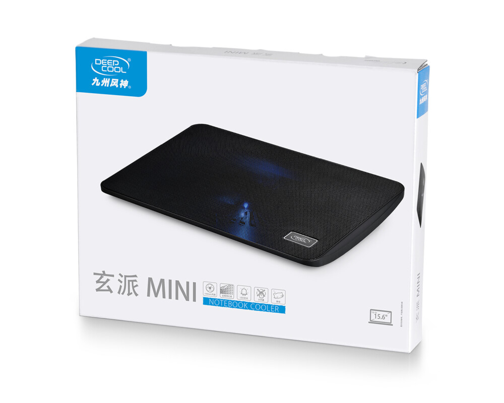 Охлаждаща подложка DeepCool WIND PAL MINI 15.6"- black 10