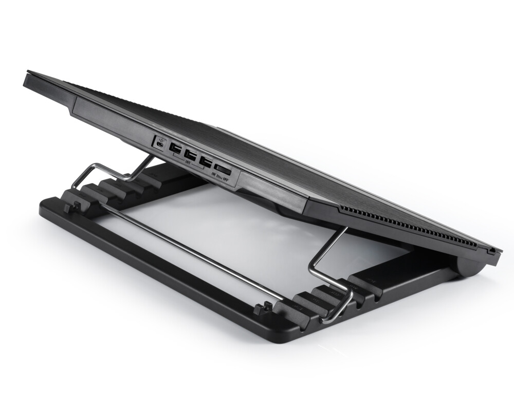 Охлаждаща подложка DeepCool N9 17" - aluminium black 4