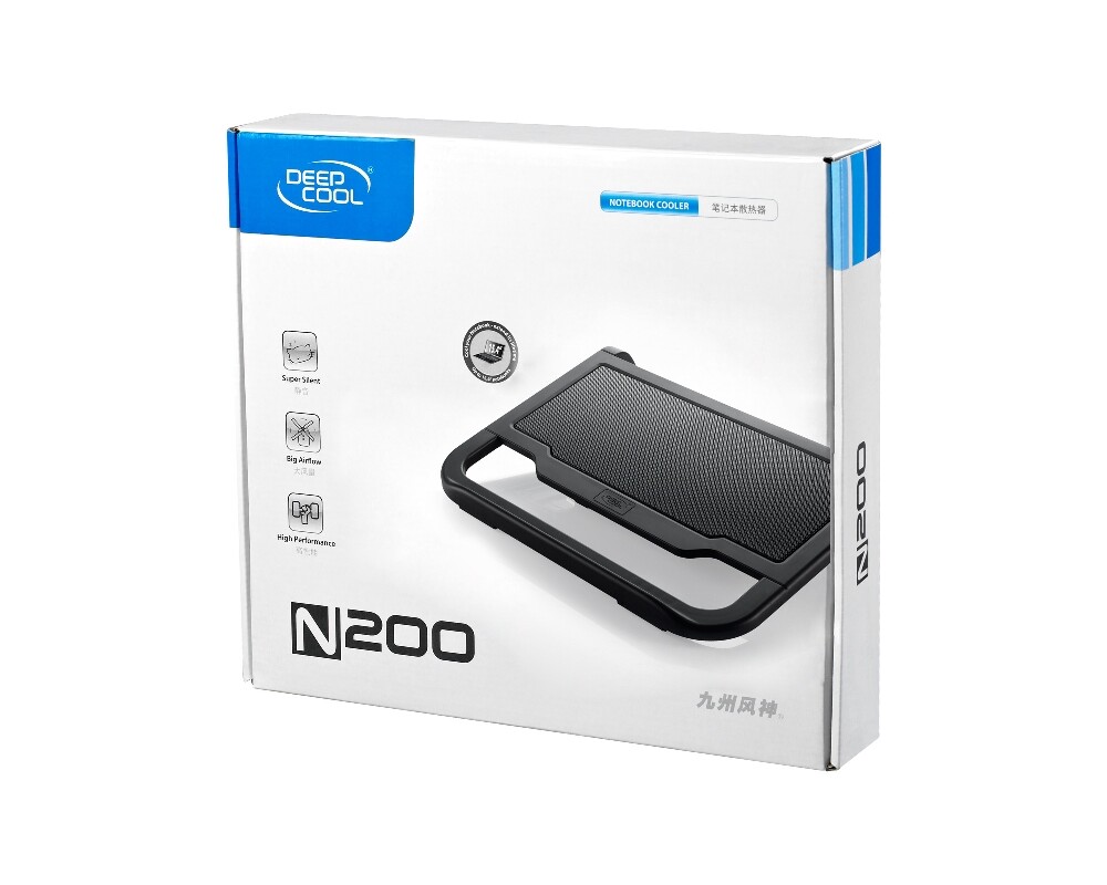 Охлаждаща подложка DeepCool N200 15.6" Black 9