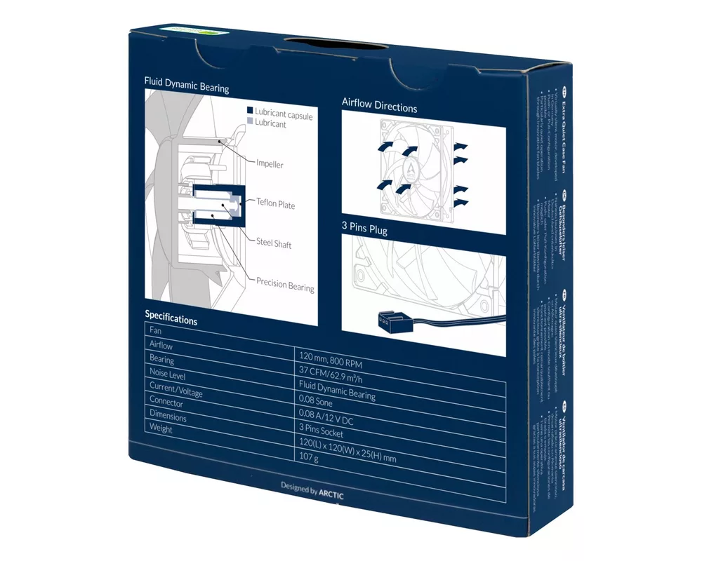 Вентилатор Arctic Arctic F12 Silent 6