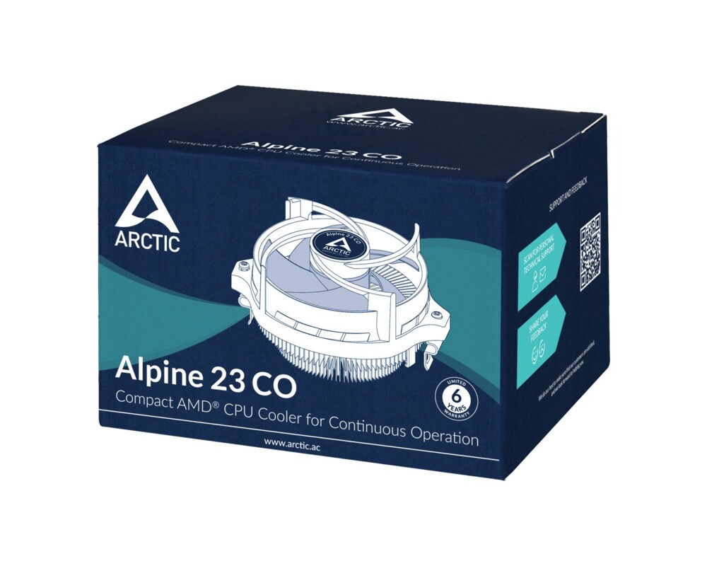 Охладител за процесор Arctic Alpine 23 CO, AM4 13