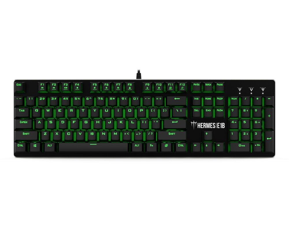 Клавиатура Gamdias Геймърски комплект Gaming COMBO Mechanical HERMES E1B 4-in-1 - Keyboard 5