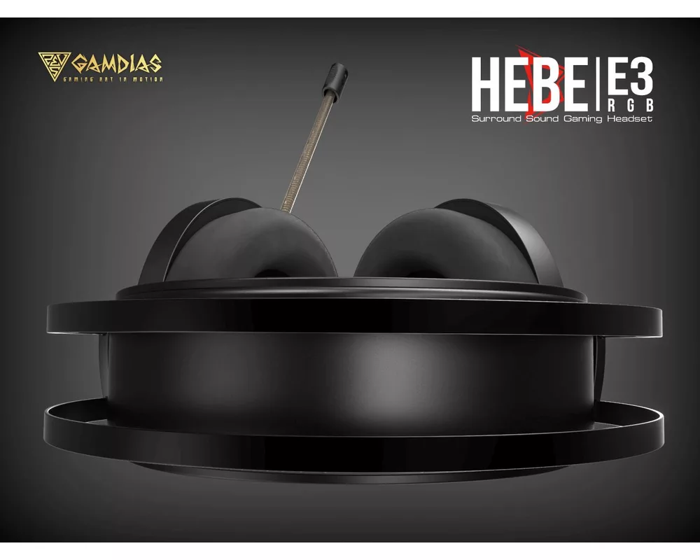 Слушалки Gamdias Gaming Heaphones - HEBE E3 RGB -... 10