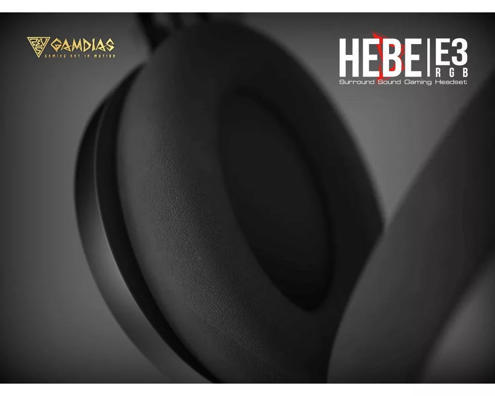 Слушалки Gamdias Gaming Heaphones - HEBE E3 RGB -... 17