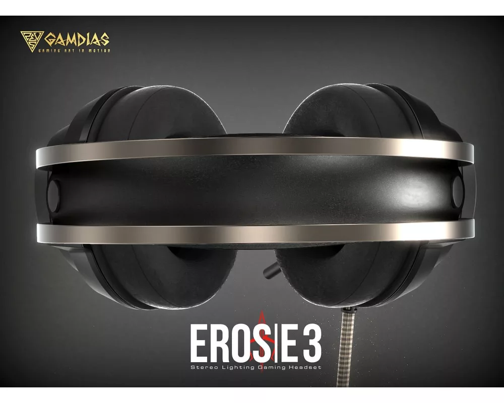 Слушалки Gamdias Gaming Heaphones - EROS E3 RGB -... 11