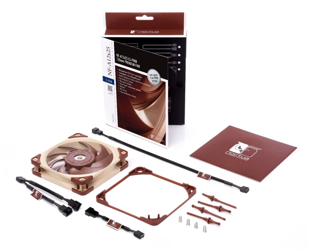 Вентилатор Noctua 120mm NF-A12x25-LS-PWM 8