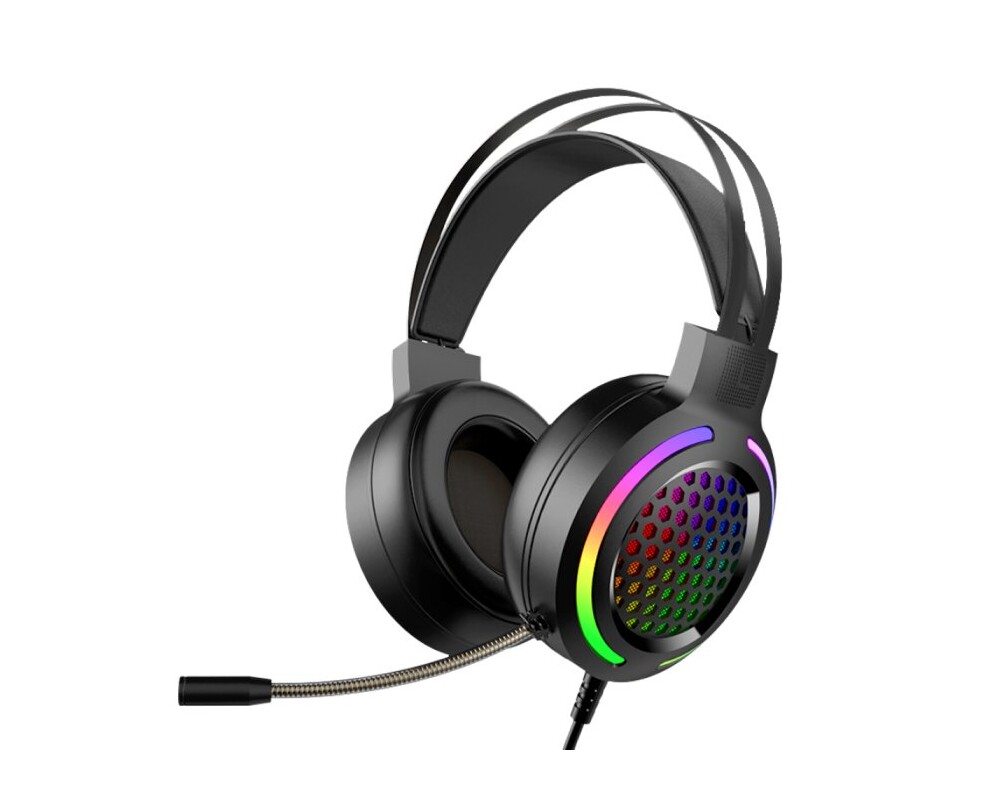 Мишка Marvo Геймърски комплект Gaming COMBO MH01 Black 2-in-1 - Headset 2