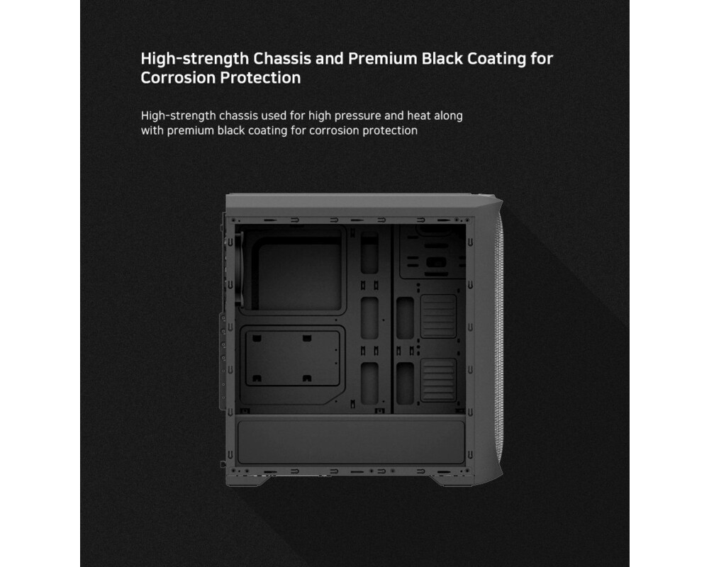 Кутия Zalman N5 MF ATX Mid Tower с 4x120мм RGB вентилатора 8