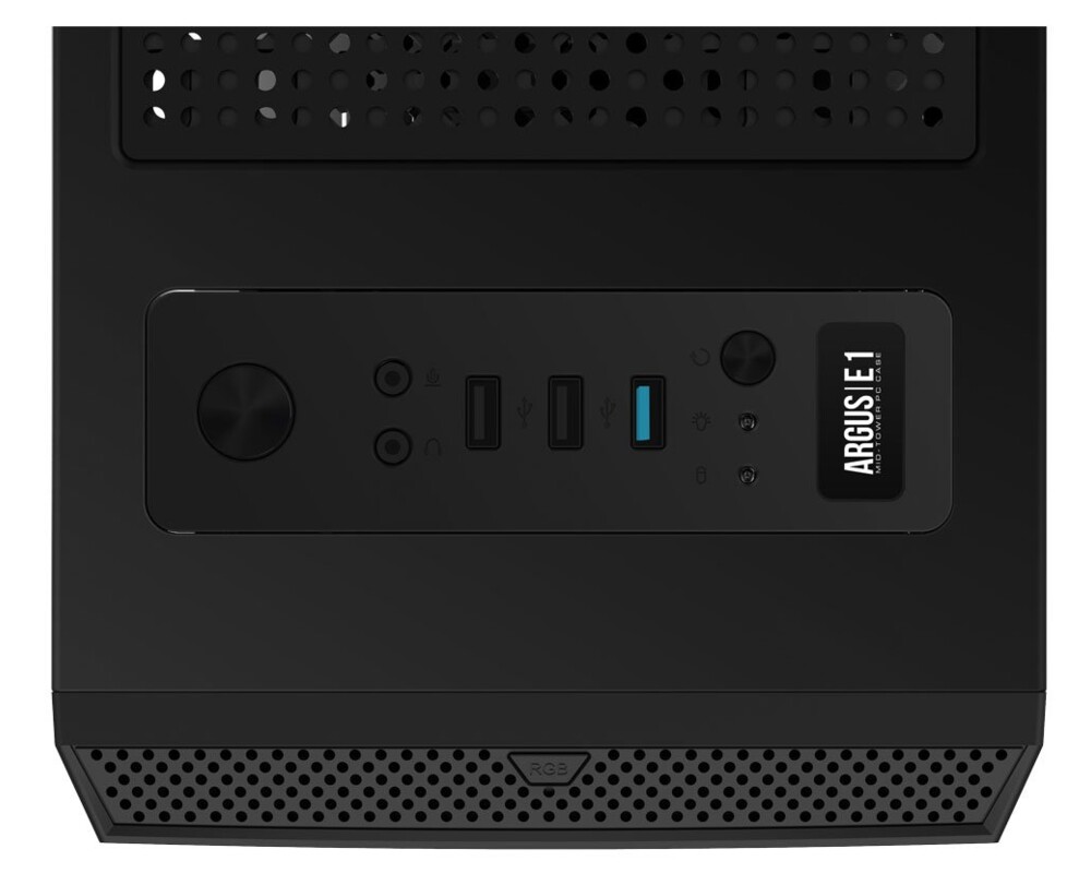 Кутия Gamdias ATX - Argus E1 - Addressable RGB 8