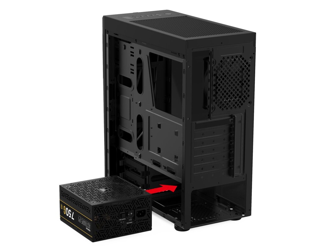 Кутия Gamdias ATX - Argus E1 - Addressable RGB 10