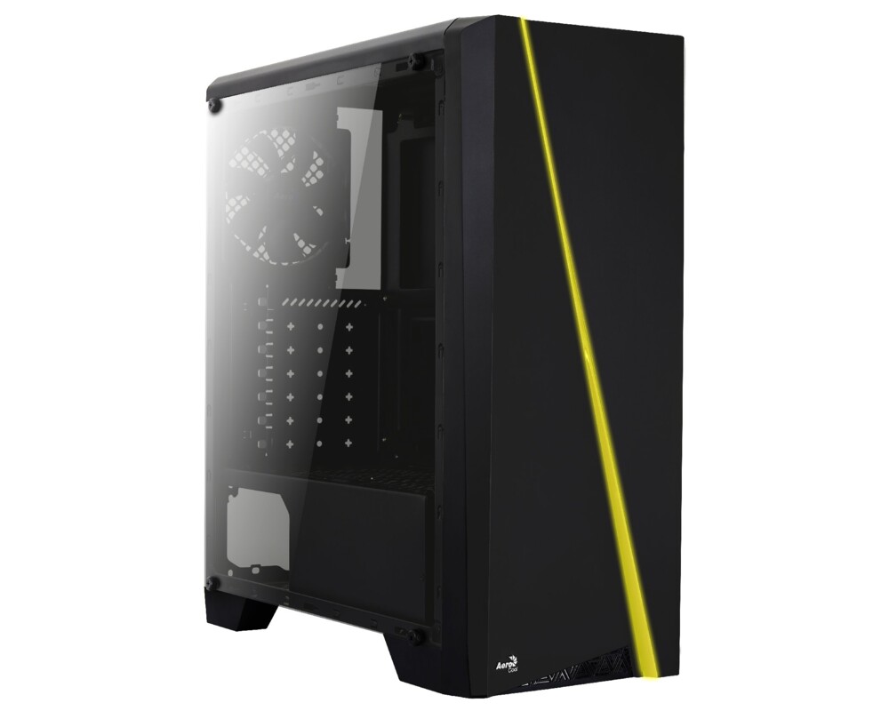 Кутия AeroCool Cylon RGB ATX Mid Tower, Черна 13