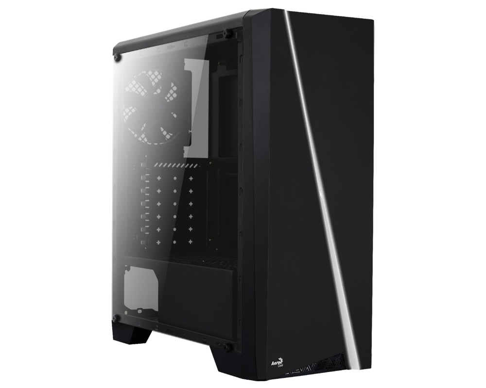 Кутия AeroCool Cylon RGB ATX Mid Tower, Черна 12