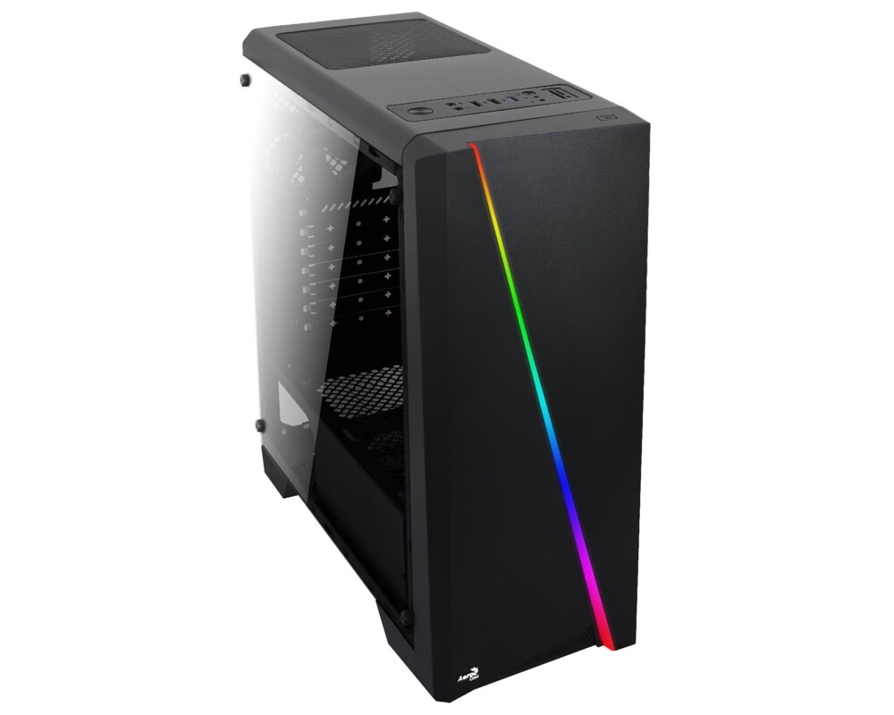 Кутия AeroCool ATX - Cylon BG - RGB