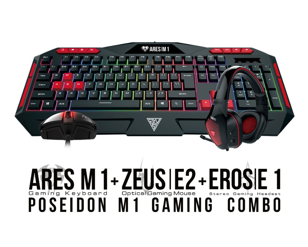 Клавиатура Gamdias геймърски комплект Gaming COMBO... 3