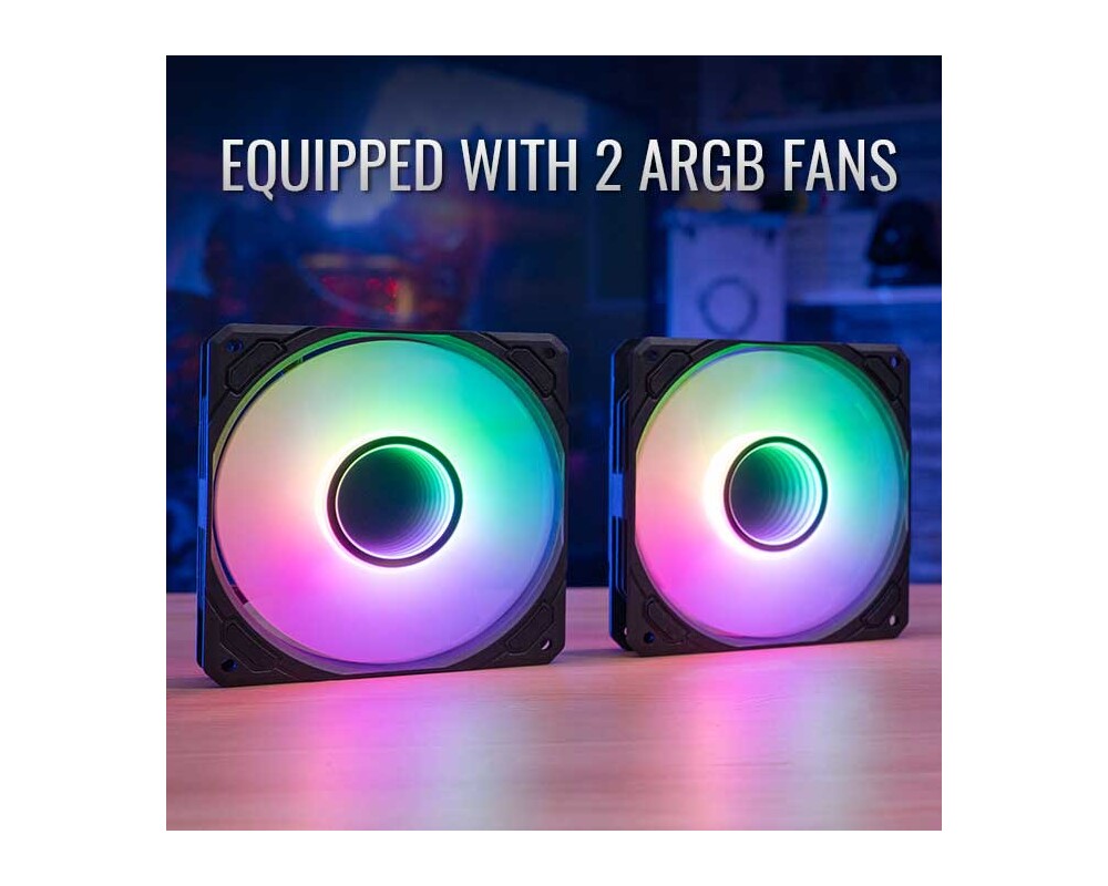 Охладител за процесор AeroCool - Mirage L240 - Addressable RGB... 5